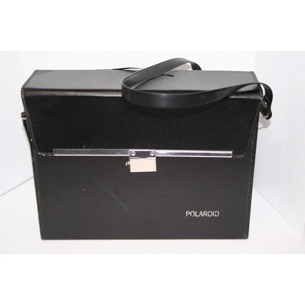 Polaroid Land Camera Vintage 420 With Case And Flash Film Manual